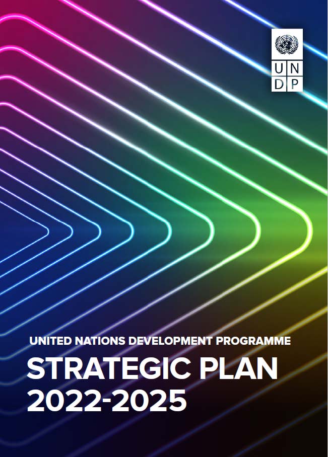 UNDP Strategic Plan 2022-2025 cover UNDP Strategic Plan 2022-2025 cover